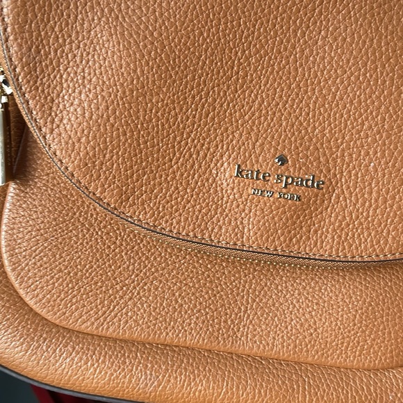 Beautiful gingerbread colored cross body/shoulder Kate spade new without tags - Picture 4 of 16